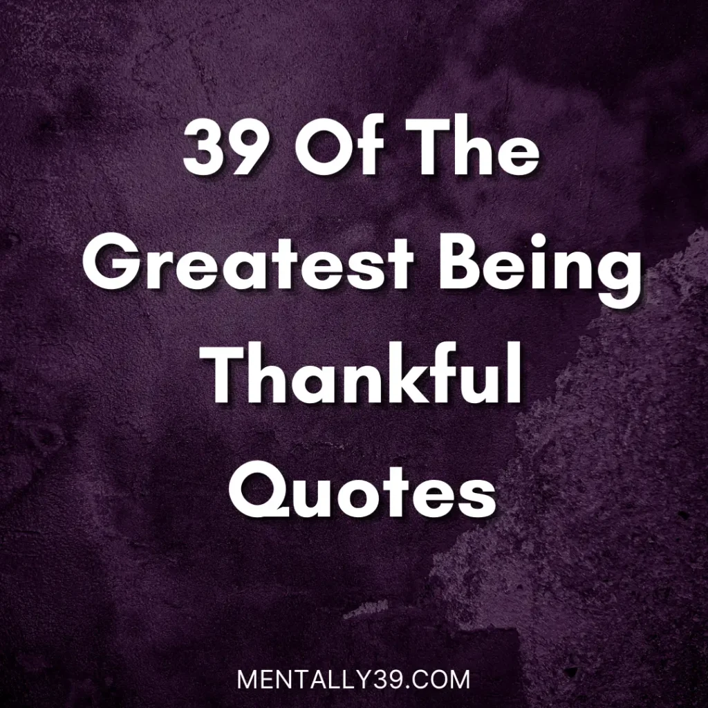 being thankful quotes