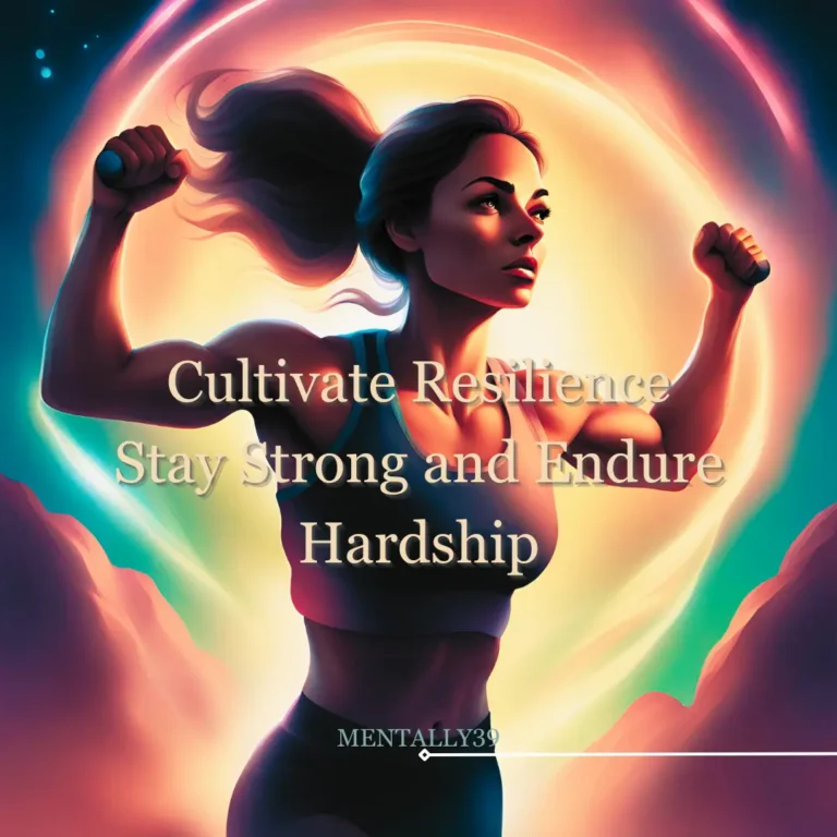 cultivate resilience