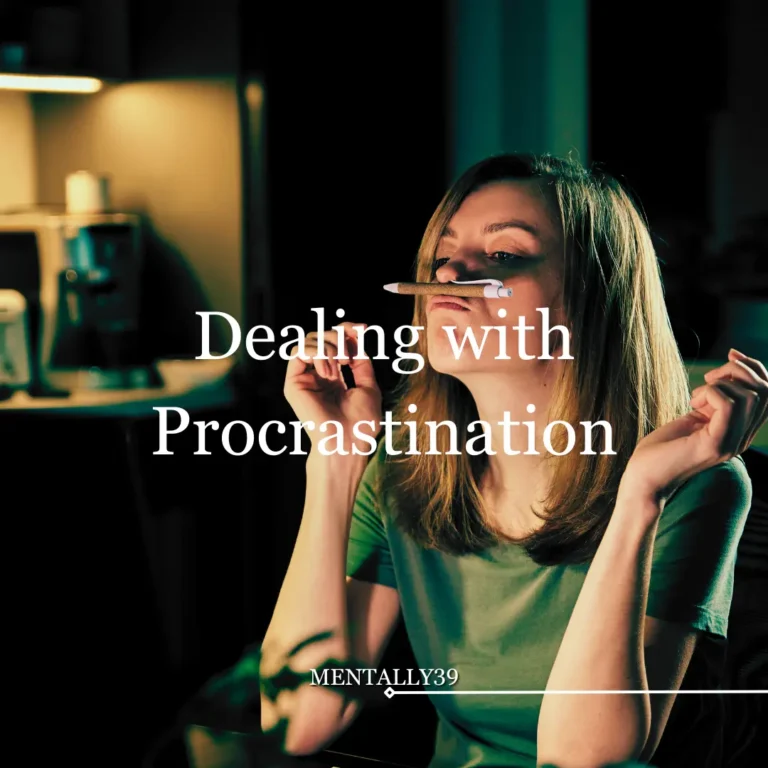 dealing with procrastination