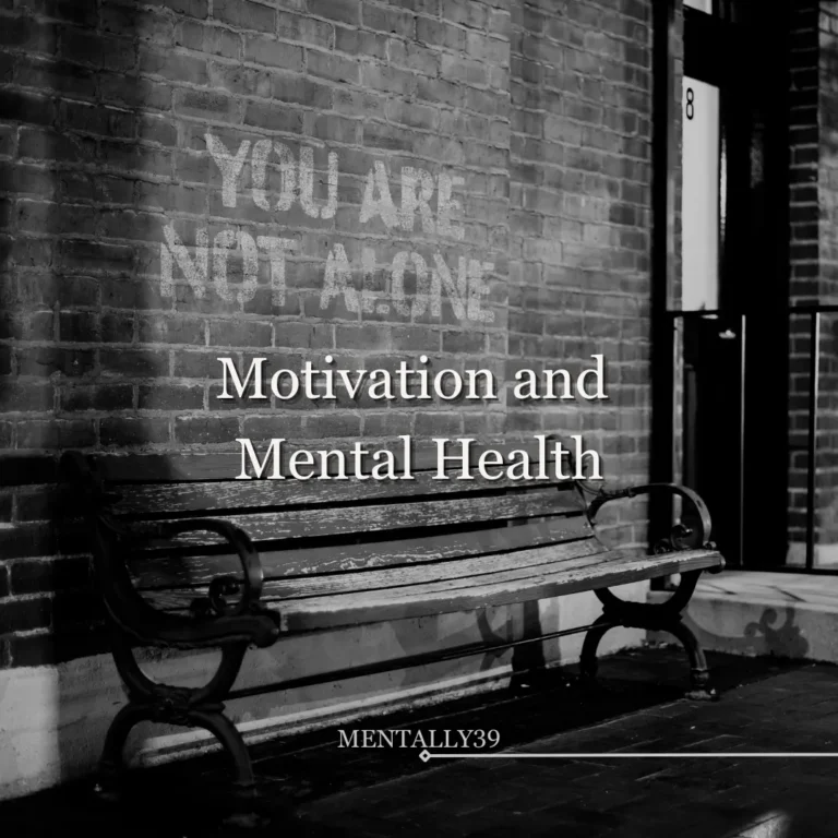 motivation and mental health