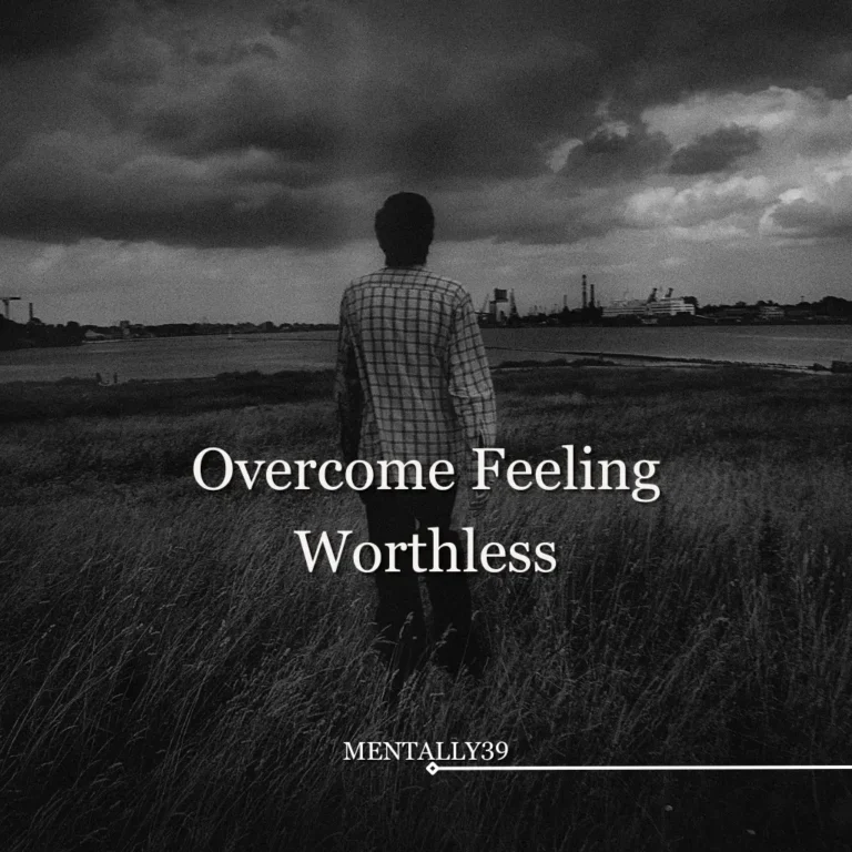 feeling worthless