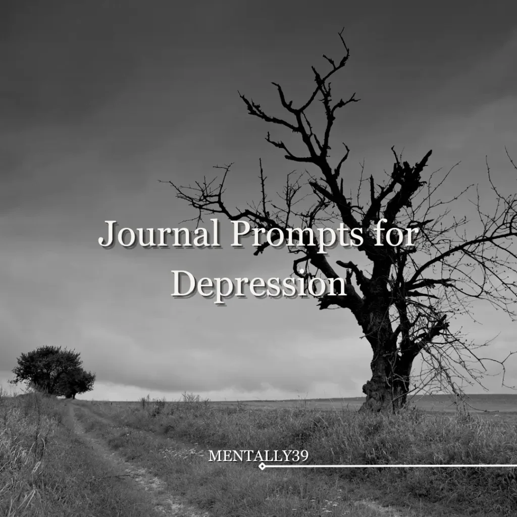 journal prompts for depression