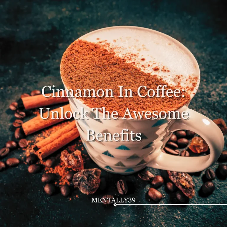 cinnamon in coffee